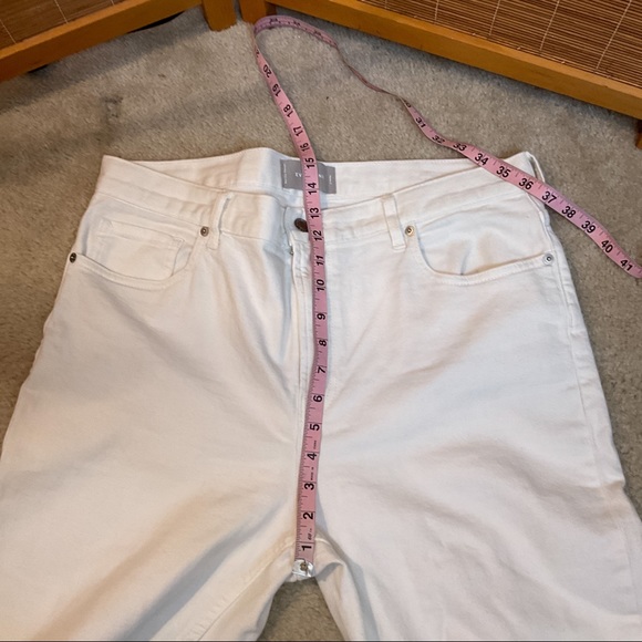 Everlane High Waist Ankle Jeans White Size 16 (33) - Picture 11 of 13